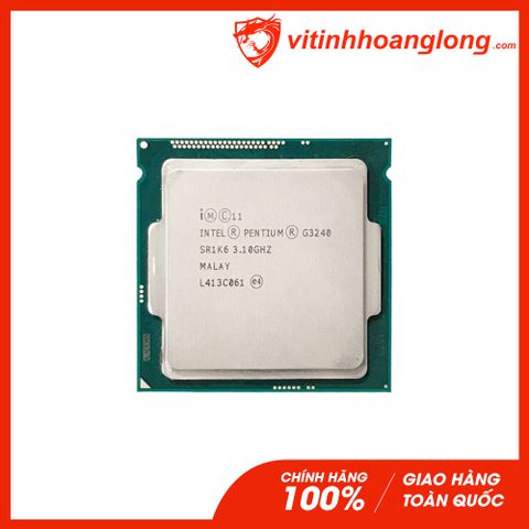  CPU Intel Pentium G3240 ( 3.10GHz, 2 Nhân 2 Luồng, Cache 3MB, Socket LGA1150 ) TRAY chưa gồm Fan 