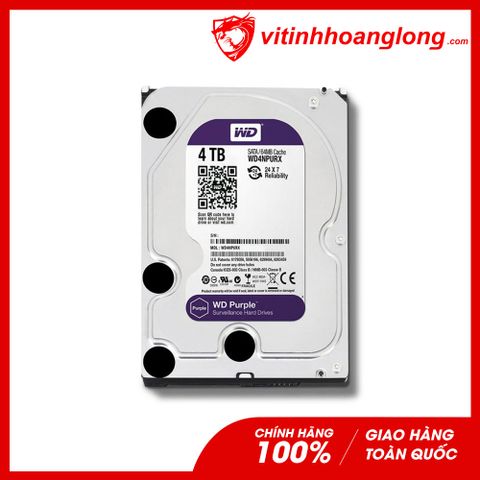  Ổ cứng HDD WD Western Digital 4TB Purple (WD40PURX) 