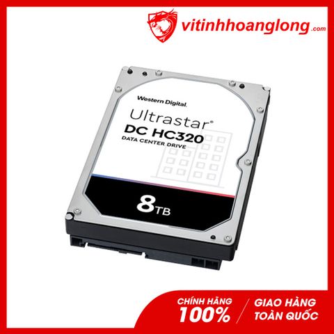  Ổ cứng HDD WD Western Digital 8TB Ultrastar HC320 (HUS728T8TALE6L4) 