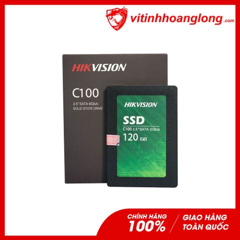  Ổ cứng SSD Hikvision 120G 3D TLC/SATA III 6 Gb/s,550/420Mbs 