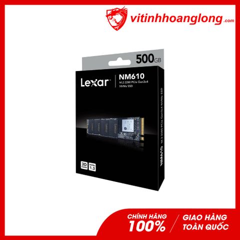  Ổ cứng SSD Lexar 500G NM610 M.2 NVMe 