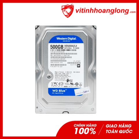  Ổ cứng HDD WD Western Digital 500G Blue (WD500AZLX) 