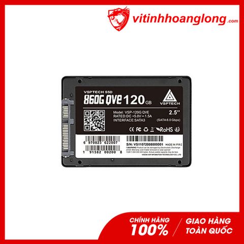  Ổ cứng SSD Vsp 120G 960 QVE Vỏ nhôm 500/450MBs 