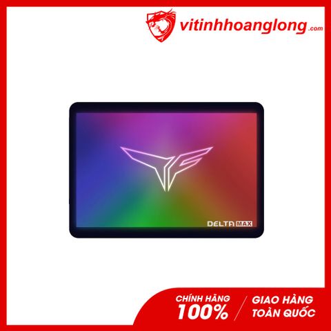  Ổ cứng SSD TeamGroup 500G T-Force Delta Max RGB Sata III 6Gb/s (T253TM500G3C302) 