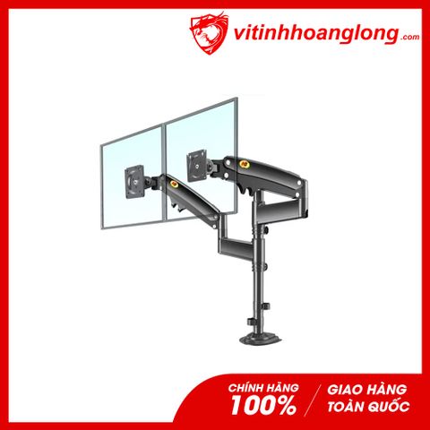  Giá đỡ 2 màn hình gắn bàn ARM NB H180 ( 22 - 32 Inch ) 