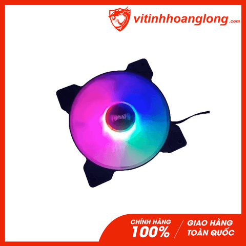  Fan case tản nhiệt LED RGB Tomato C50 12cm - Không cần Hub - New No Box 