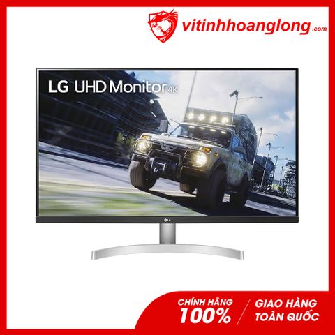  Màn hình máy tính LG 31.5 Inch 32UN500-W 4K UHD VA 60Hz 4ms AMD Freesync Loa 5W (32UN500-W.ATV) 