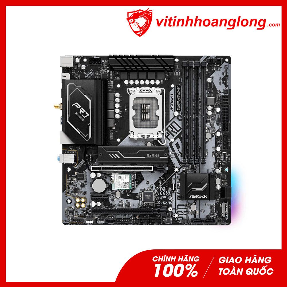 Mainboard Asrock B660M Pro RS/AX (DDR4)