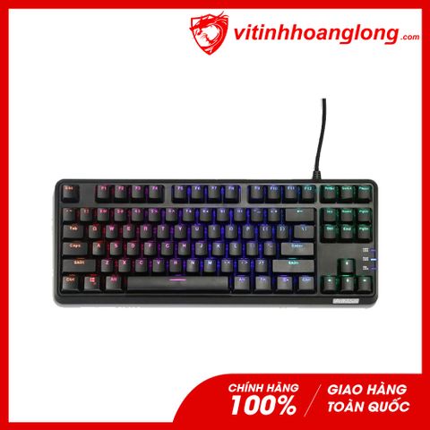  Bàn Phím Cơ Fuhlen M87S Gaming Red Switch TKL (Đen) 