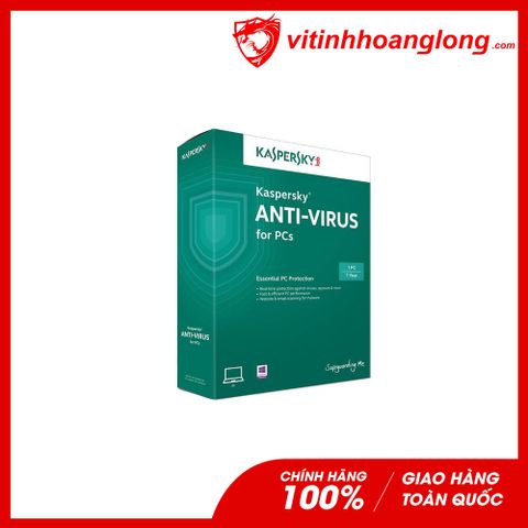  Phần mềm Diệt Virus Kaspersky Anti-Virus bản quyền 1 máy 2014 