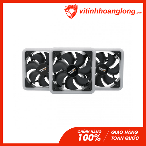  Fan case Darkflash DF800 RGB 14cm Pack 7 Fan (Hub + Remote) 