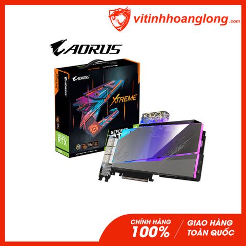  Card màn hình VGA Gigabyte Geforce RTX 3090TI Aorus Xtreme Waterforce 24GB (GV-N309TAORUSX W-24GD) 