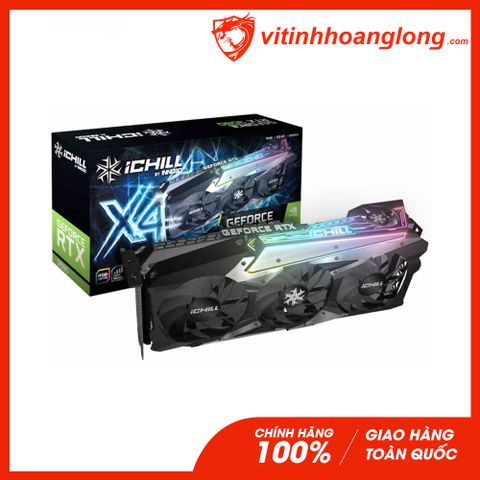  Card màn hình VGA INNO3D RTX 3080 10GB GDDR6X IChill X4 V2 (C30804-106XX-1810VA36H) 