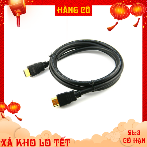  Cáp HDMI 1.5M - Dây Tròn Cũ 