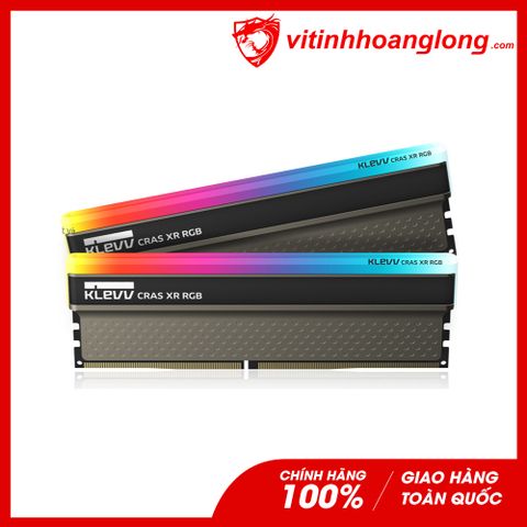  Ram PC DDR4 Klevv 16G Bus 3600 Cras XR RGB (2x8G)(KD48GU880-36A180Z) 