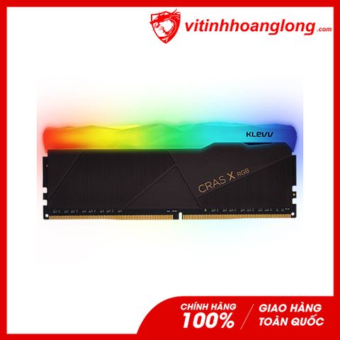  Ram PC DDR4 Klevv 8G Bus 3200 Cras X RGB (1x8G) (KD48GU880-32A160W) 