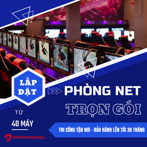  Mở phòng net 40 máy 