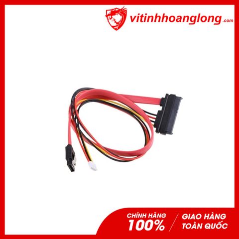  Cáp chia nguồn ITX 4pin 2mm sang 1 SATA HDD SSD (main B85, B75 đen) 