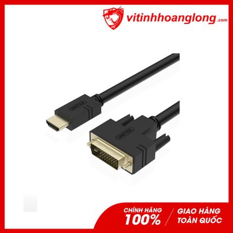  Cáp HDMI sang DVI (24+1) 1.5m Unitek (Y-C 217A) 