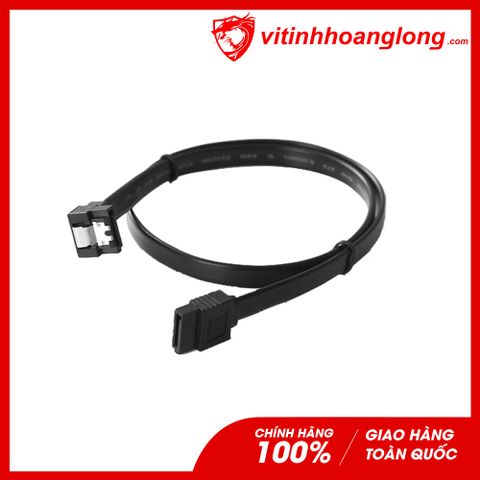  Cáp sata III 6GB/s cho ổ cứng 46cm (đen) 