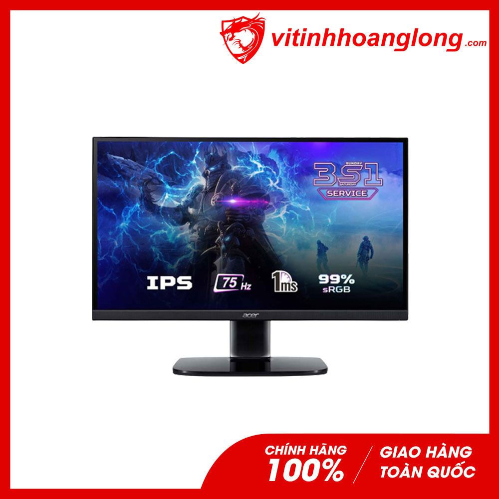 Màn hình máy tính Acer 27 Inch KA272 FHD 75Hz Gaming (UM.HX2SV.001)