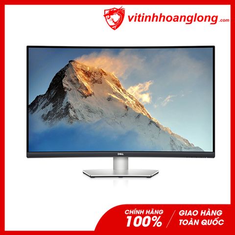  Màn hình máy tính Dell 32 Inch S3221QS 4K UHD Cong VA 60Hz 4ms Displayport AMD Freesync (Bạc) (DFK161) 