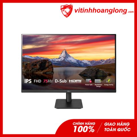  Màn hình máy tính LG 24 Inch 24MP400-B FHD IPS 75Hz 5ms Freesync 