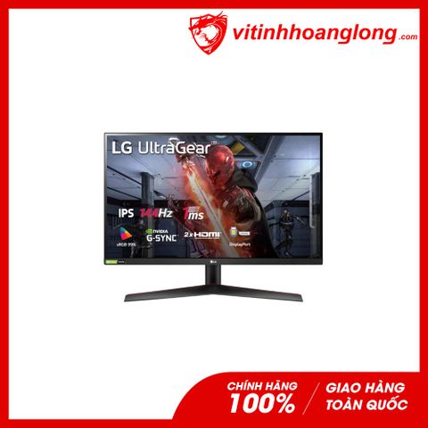  Màn hình máy tính LG 27 Inch 27GN600-B FHD IPS 144Hz 1Ms 