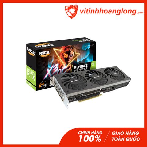  Card màn hình VGA INNO3D RTX 3070Ti 8GB GDDR6X X3 OC (N307T3-086XX-1820VA45) 