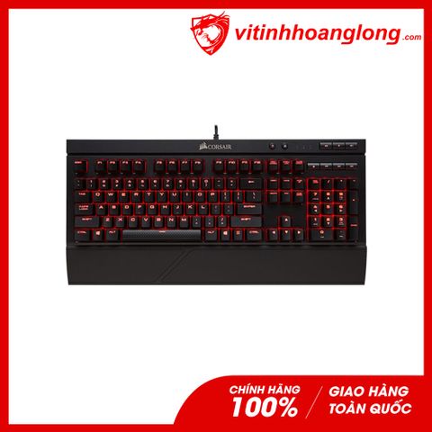  Bàn Phím Cơ Corsair K68 Cherry MX Red BKL (USB/Red led) Chống nước chuẩn IP32 (CH-9102020-NA) 