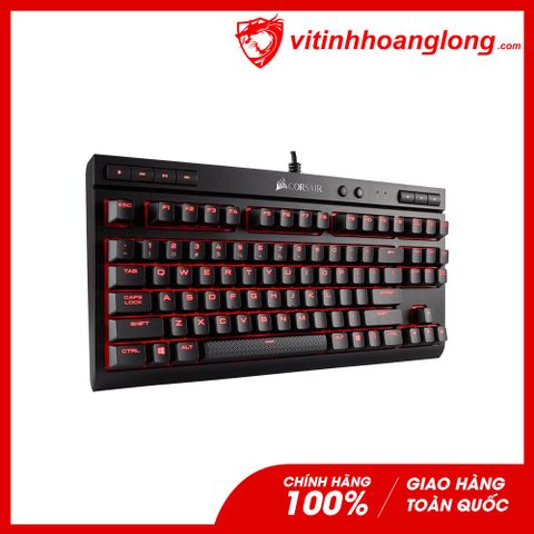  Bàn Phím Cơ Corsair K63 Cherry MX Red (USB/Red led)(CH-9115020-NA) 