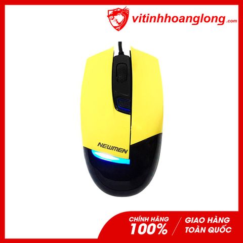  Chuột máy tính Newmen G10 USB Màu Vàng 