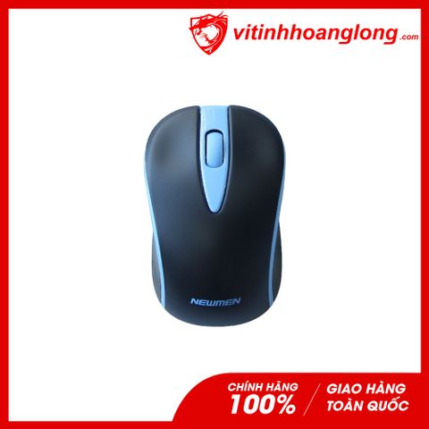  Chuột Văn phòng Không dây Newmen F368 (Đen Xanh) 