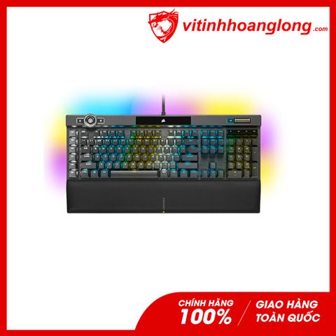  Bàn Phím Cơ Corsair K100 BLK RGB Cherry MX Speed (CH-912A014-NA) 