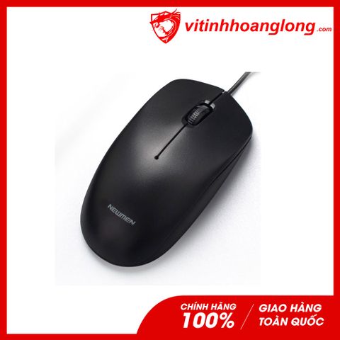  Chuột máy tính Newmen M007 MS-619 Wired (Đen) 