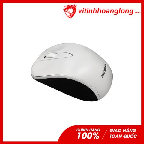  Chuột Văn phòng Không dây Newmen F368 (Trắng Đen) 