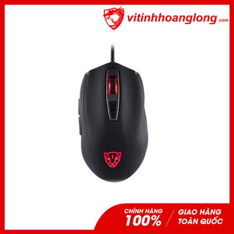  Chuột máy tính Motospeed V60 RGB Gaming (Đen) 