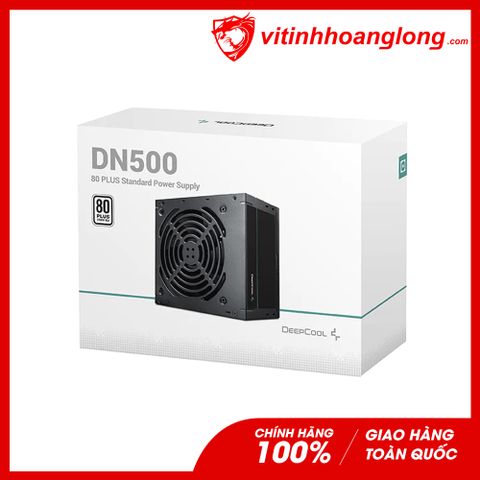  Nguồn máy tính Deepcool 500W DN500 80 Plus White 