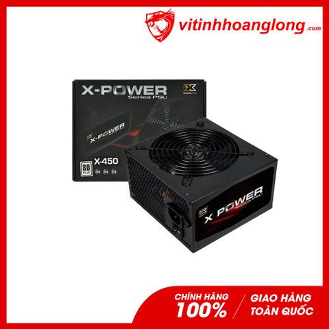  Nguồn máy tính Xigmatek 400W X-450 X-Power 80 Plus (EN40490) 