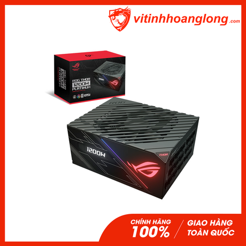  Nguồn máy tính Asus ROG Thor 1200W RGB 80 Plus Platinum 