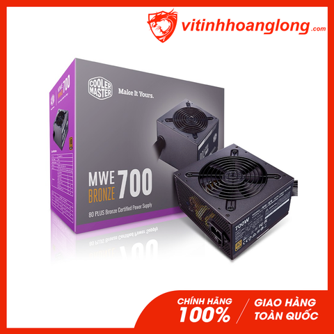  Nguồn máy tính Cooler Master 700W MWE 700 Bronze V2 230V 