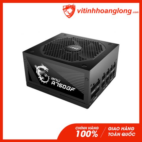  Nguồn máy tính MSI MPG A750GF 750W 80 Plus Gold Full Modular 