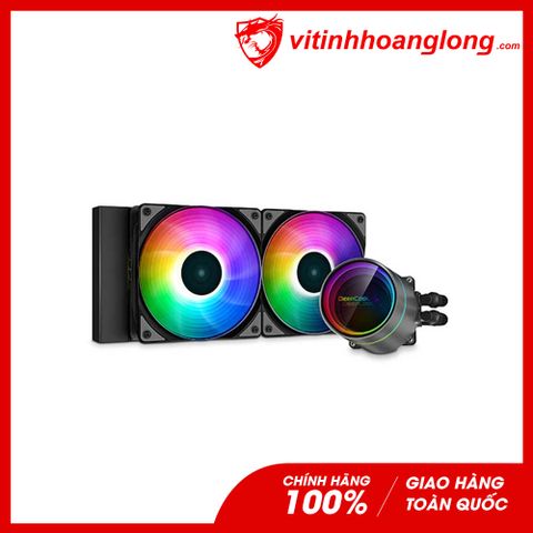  Tản nhiệt nước CPU Deepcool Castle 240EX A-RGB AIO Cooling (DP-GS-H12W-CSL240EX-AR) 