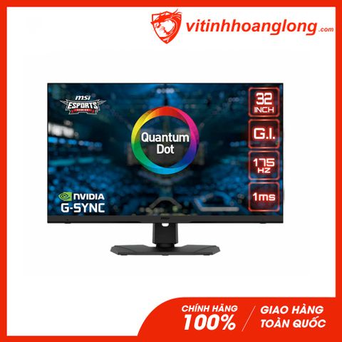  Màn hình máy tính MSI 32 Inch Optix MPG321QRF-QD 2K QHD IPS 1ms 175Hz 