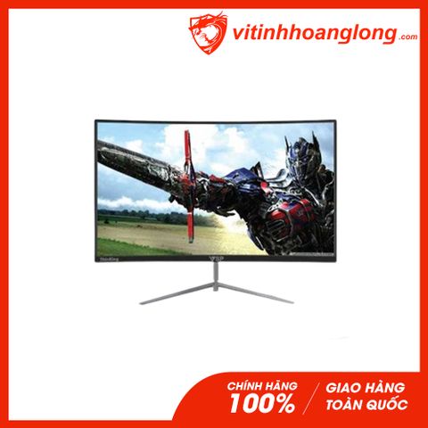  Màn hình máy tính VSP 27 Inch Cong VL27 ( CM2701B ) FHD MVA 5ms 1800R/75Hz Gaming (Đen) 