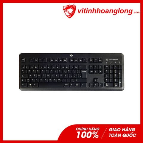  Bàn Phím Văn Phòng HP KUS-1206 Chính Hãng (Đen) 