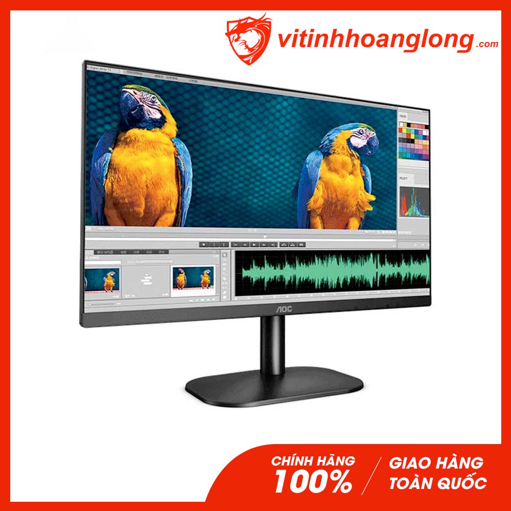 Màn hình máy tính AOC 24 Inch 24B2XHM/74 FHD VA 75Hz Gaming