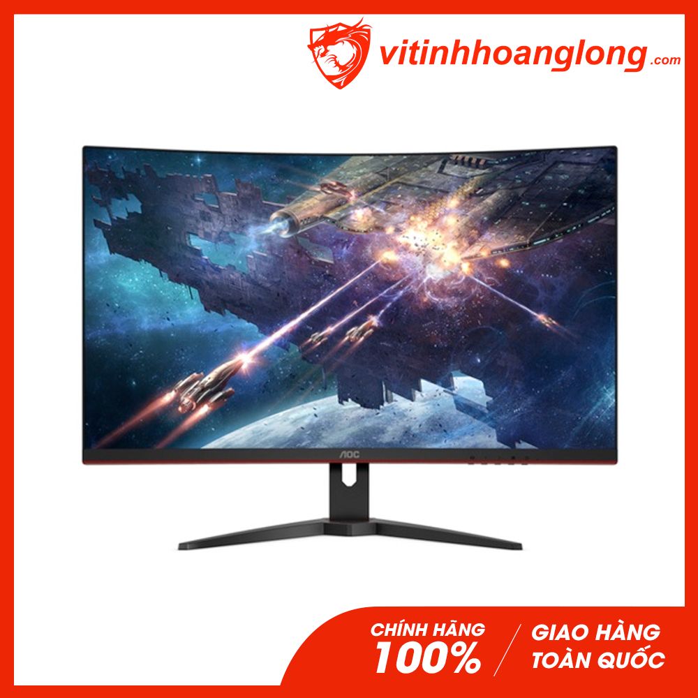 Màn hình máy tính AOC 27 Inch Cong CQ27G2/74 QHD, Gaming, VA, Freesync,1ms,144hz