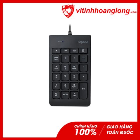  Bàn phím số (Numpad) có dây Rapoo K10 