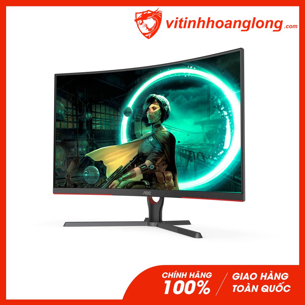 Màn hình máy tính AOC 32 Inch Cong C32G3E FHD VA 165Hz 1Ms